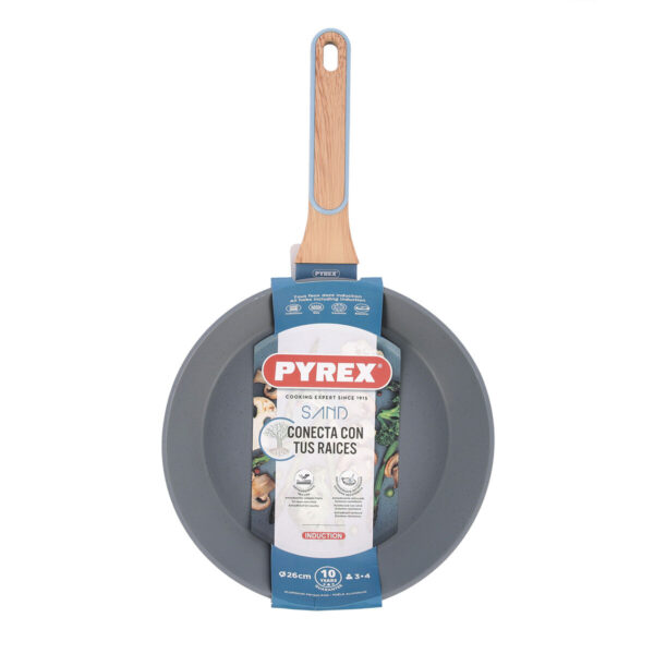 Pfanne Pyrex Sand Geschmiedetes Aluminium Blau 26 cm – Bild 3