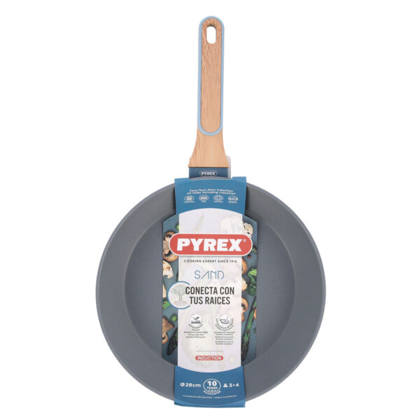 Pfanne Pyrex Sand Geschmiedetes Aluminium Blau 28 cm – Bild 2