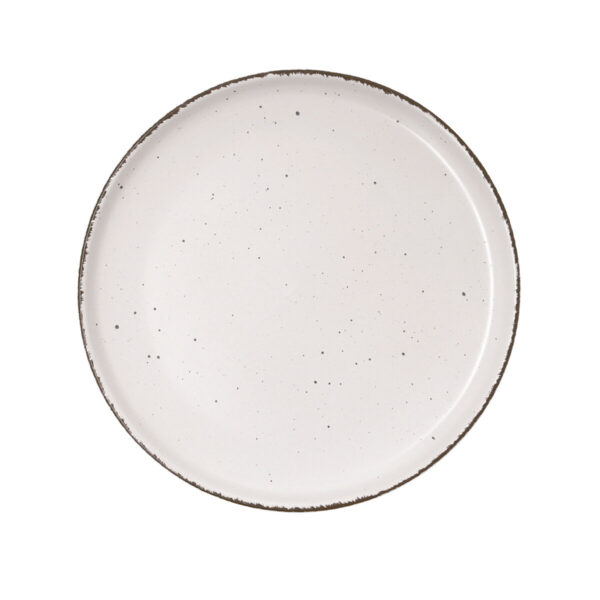 Flacher Teller Quid Duna Beige aus Keramik 26,5 x 2,8 cm (6 Stück) – Bild 3