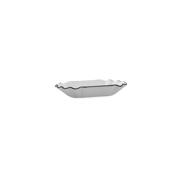 Tablett für Snacks Quid Gastro Weiß Schwarz aus Keramik 20,5 x 11 x 3,5 cm (12 Stück) – Bild 6