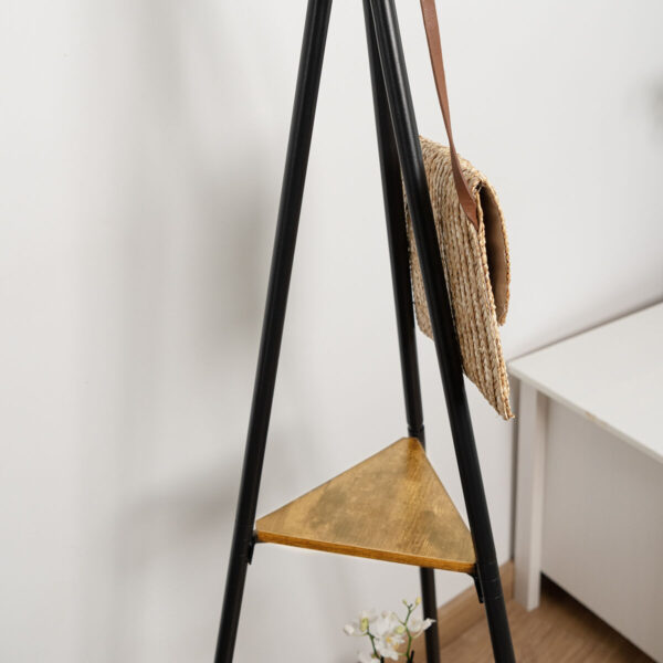 Hattestativ Vinthera Moa Stahl Schwarz 49,5 x 49,5 x 180 cm – Bild 3