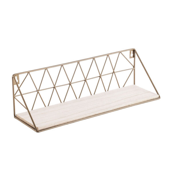Regal Vinthera Moa Stahl Gold 40 x 12 x 12 cm (8 Stück) – Bild 4