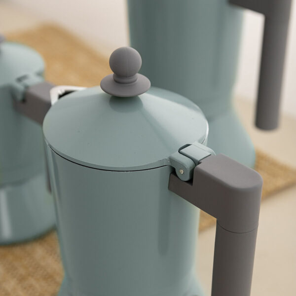 Italienische Kaffeemaschine Quid Ozon grün Metall 6 Tassen (6 Stück) – Bild 4