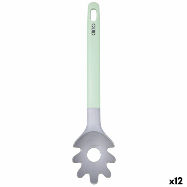 Spaghettilöffel Quid Ozon grün Kunststoff 32 cm (12 Stück)