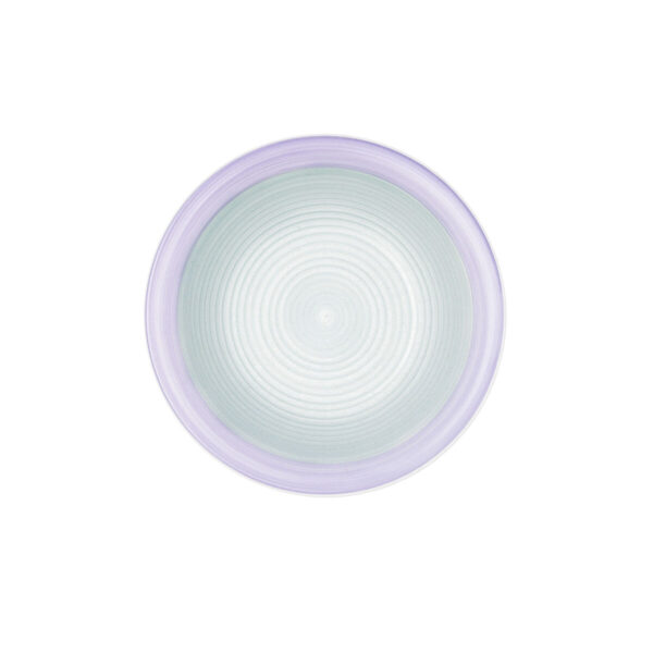 Suppenteller Quid Kaleido grün Lila aus Keramik 21,5 cm (12 Stück) – Bild 6