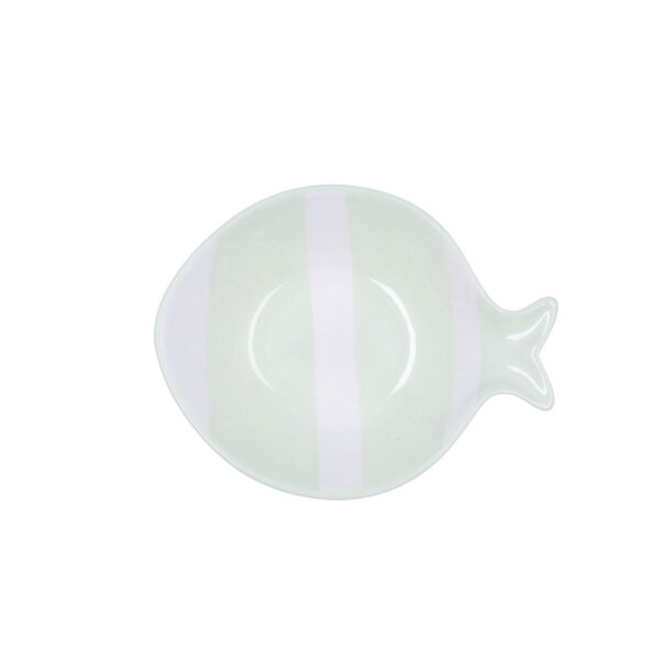 Schüssel Quid Kaleido grün aus Keramik Fisch 15 x 13 x 4 cm (4 Stück) – Bild 6