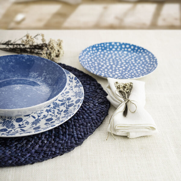 Geschirr-Set Bidasoa Aquilea Blau aus Keramik 18 Stücke – Bild 5