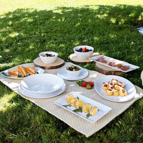 Schale Quid Select Basic Weiß Melamine 25 x 18 cm (24 Stück) – Bild 3