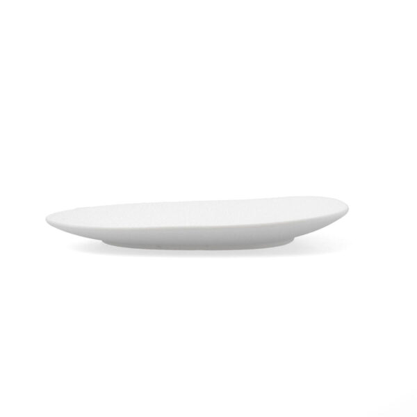 Flacher Teller Bidasoa Fosil Weiß aus Keramik karriert 21,1 x 20,3 x 2,3 cm (9 Stück) – Bild 7