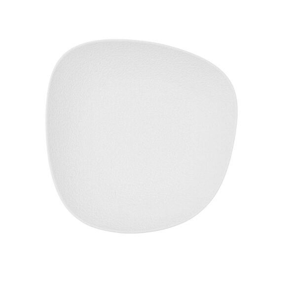 Suppenteller Bidasoa Fosil Weiß aus Keramik karriert 21,9 x 21,7 x 4,8 cm (6 Stück) – Bild 6
