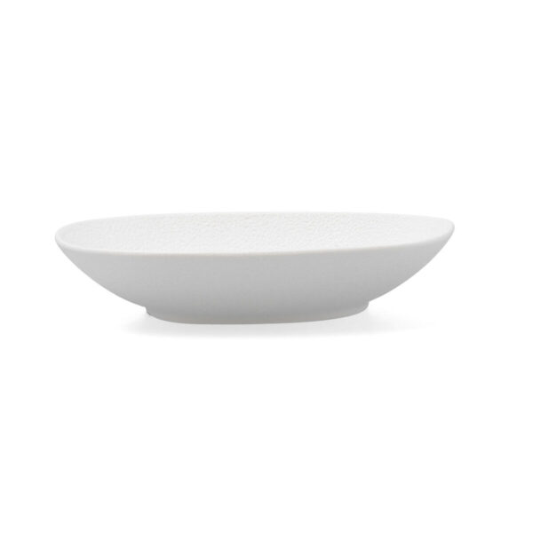 Suppenteller Bidasoa Fosil Weiß aus Keramik karriert 21,9 x 21,7 x 4,8 cm (6 Stück) – Bild 7