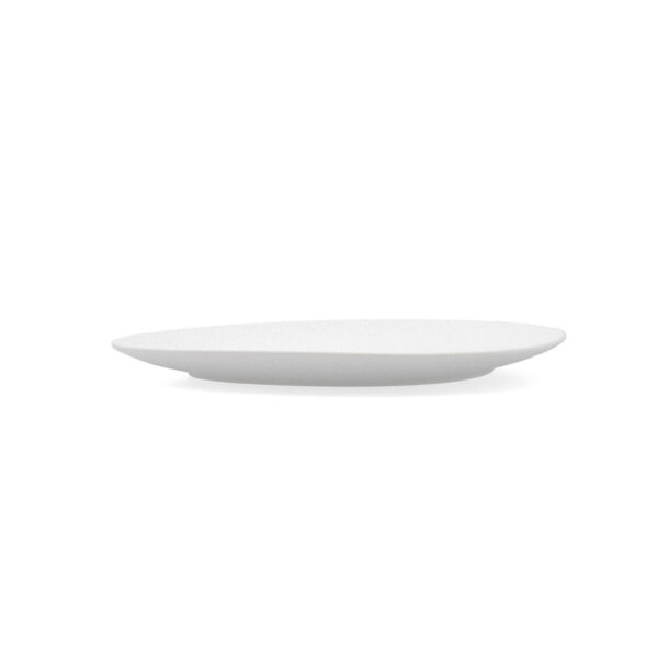 Flacher Teller Bidasoa Fosil Weiß aus Keramik Oval 28 x 24,8 x 2,5 cm (6 Stück) – Bild 7