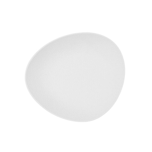 Suppenteller Bidasoa Fosil Weiß aus Keramik Oval 22 x 19,6 x 4,5 cm (6 Stück) – Bild 6