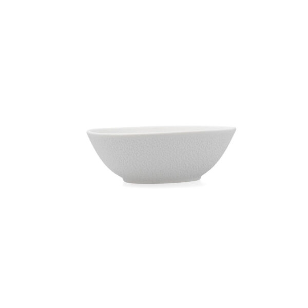 Schüssel Bidasoa Fosil Weiß aus Keramik Oval 14 x 12,4 x 4,8 cm (12 Stück) – Bild 7