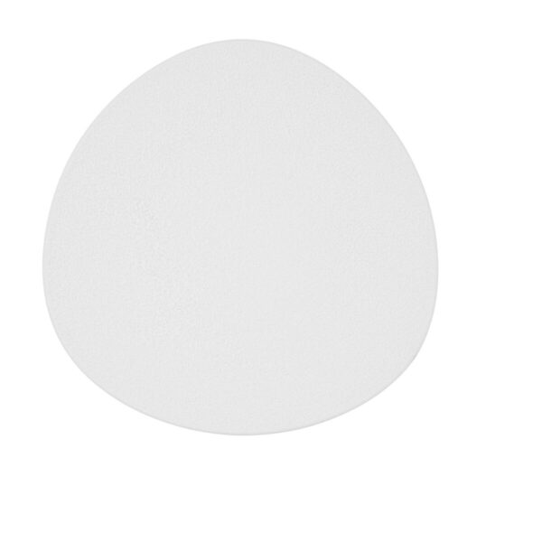 Tablett für Snacks Bidasoa Fosil Weiß aus Keramik Tonerde 25,2 x 24,8 x 1,2 cm (6 Stück) – Bild 6
