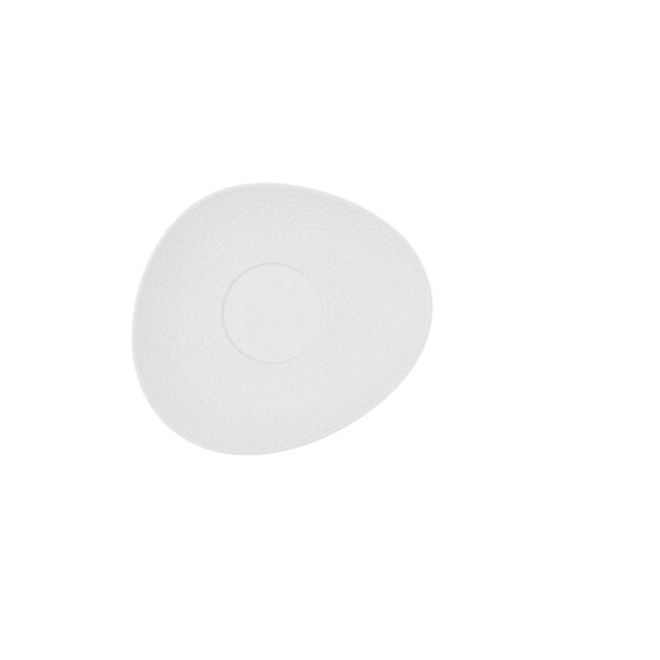 Teller Bidasoa Fosil Weiß aus Keramik Tonerde 15,8 x 13,8 x 2 cm Kaffee (8 Stück) – Bild 4