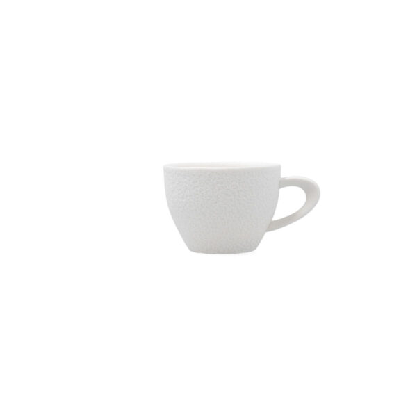 Satz von Kaffeetassen Bidasoa Fosil Weiß aus Keramik Tonerde 80 ml (12 Stück) – Bild 4