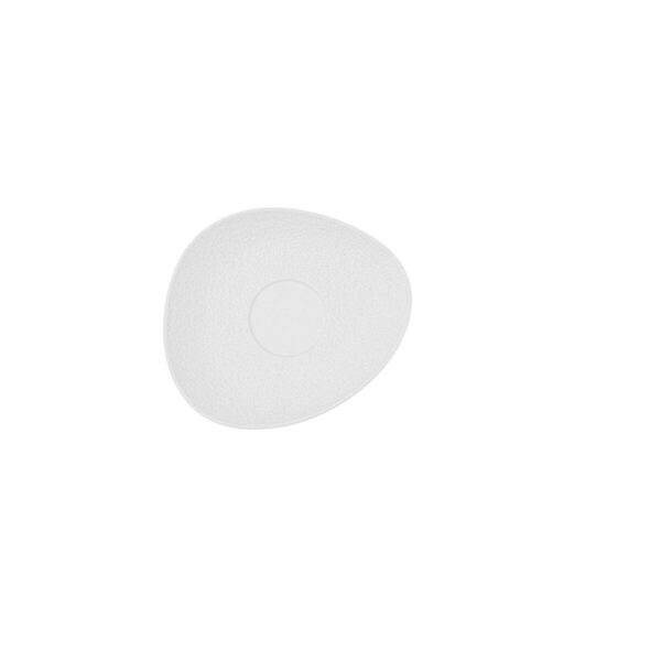 Teller Bidasoa Fosil Weiß aus Keramik Tonerde 13,3 x 11,6 x 1,7 cm Kaffee (12 Stück) – Bild 4