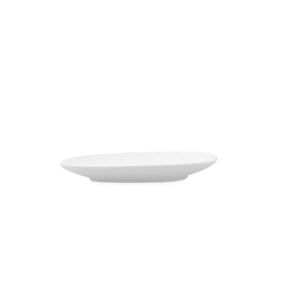 Teller Bidasoa Fosil Weiß aus Keramik Tonerde 13,3 x 11,6 x 1,7 cm Kaffee (12 Stück) – Bild 5