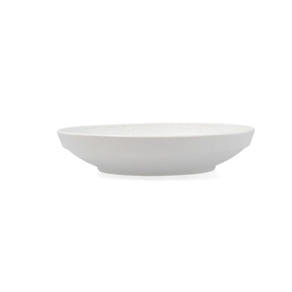 Suppenteller Bidasoa Fosil Weiß aus Keramik 21 x 21 x 4,7 cm (6 Stück) – Bild 7