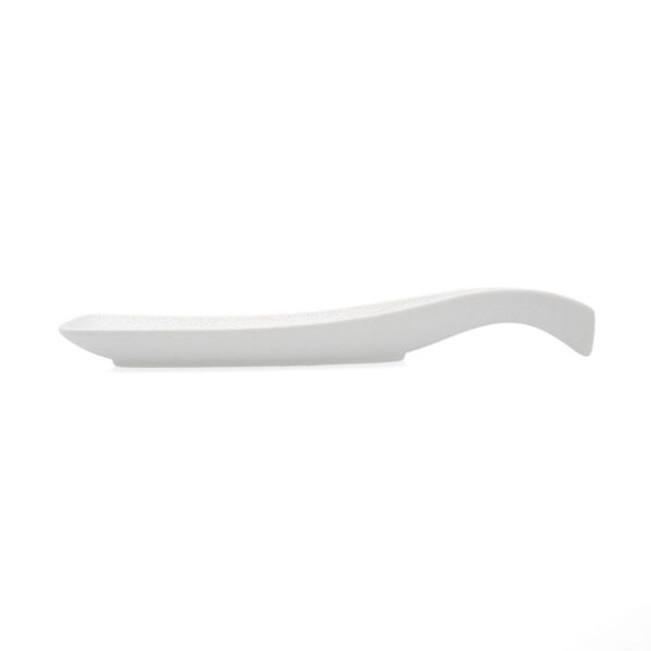 Tablett für Snacks Bidasoa Fosil Weiß aus Keramik Tonerde Flasche 31 x 10,1 x 4 cm (12 Stück) – Bild 6