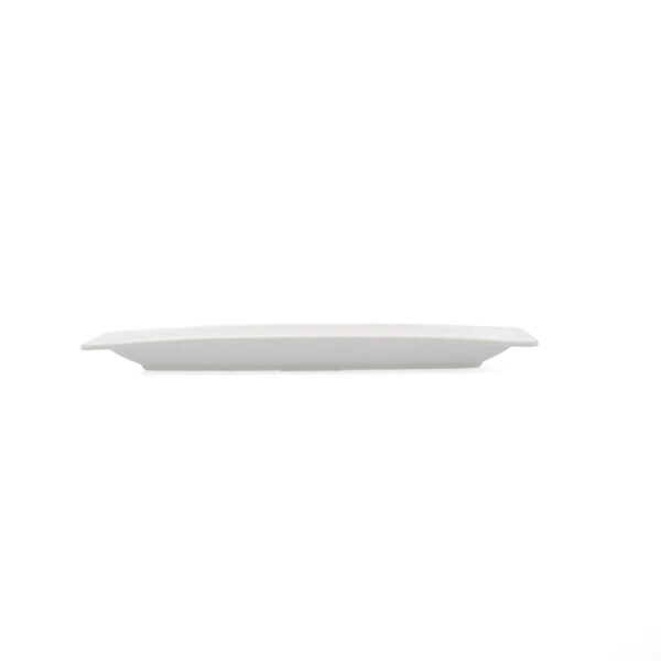 Tablett für Snacks Bidasoa Fosil Weiß aus Keramik Tonerde 25,6 x 9,1 x 2,3 cm (9 Stück) – Bild 5