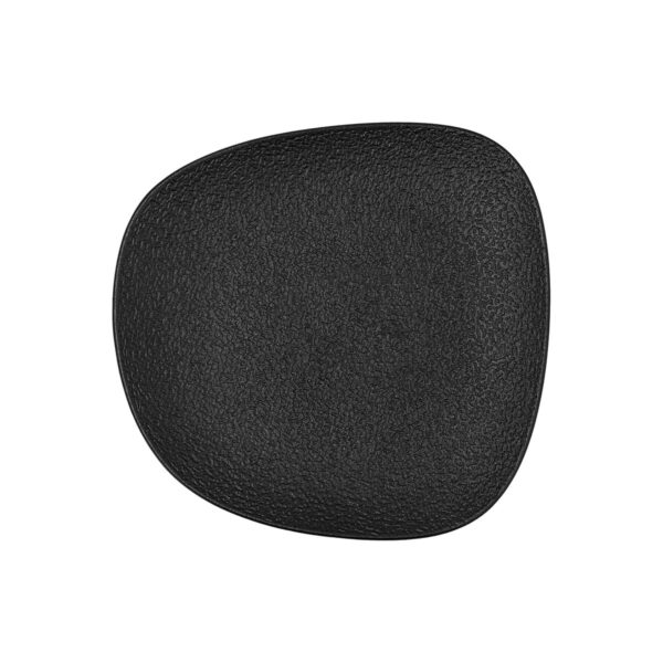 Flacher Teller Bidasoa Fosil Schwarz aus Keramik karriert 21,1 x 20,3 x 2,3 cm (9 Stück) – Bild 6
