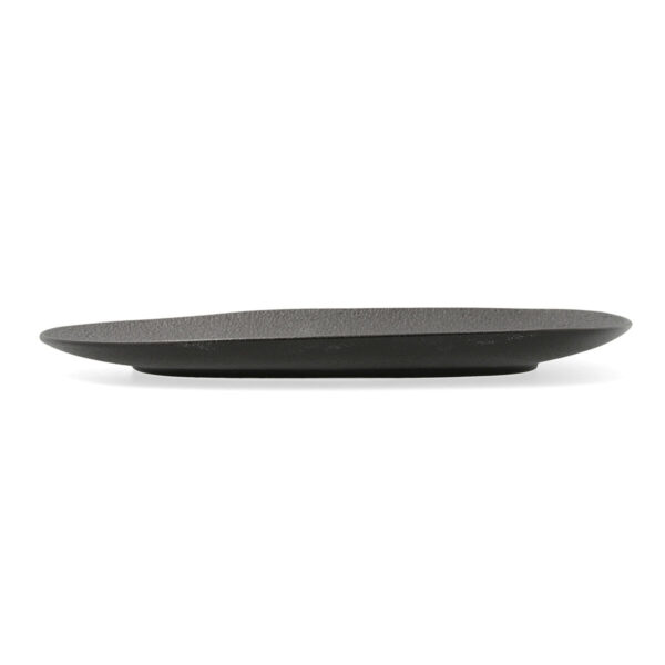 Tablett für Snacks Bidasoa Fosil Schwarz aus Keramik Tonerde 34 x 20,3 x 3 cm (6 Stück) – Bild 7