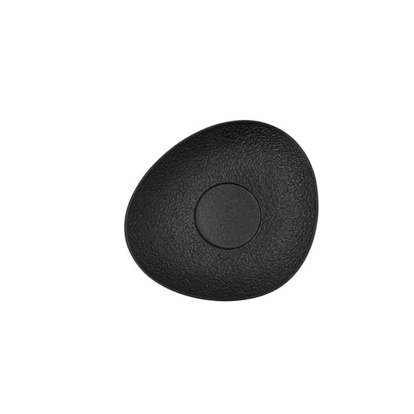 Teller Bidasoa Fosil Schwarz aus Keramik Tonerde 15,8 x 13,8 x 2 cm Kaffee (8 Stück) – Bild 4