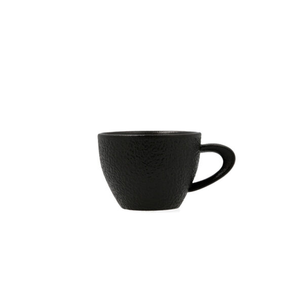 Satz von Kaffeetassen Bidasoa Fosil Schwarz aus Keramik Tonerde 800 ml (12 Stück) – Bild 4