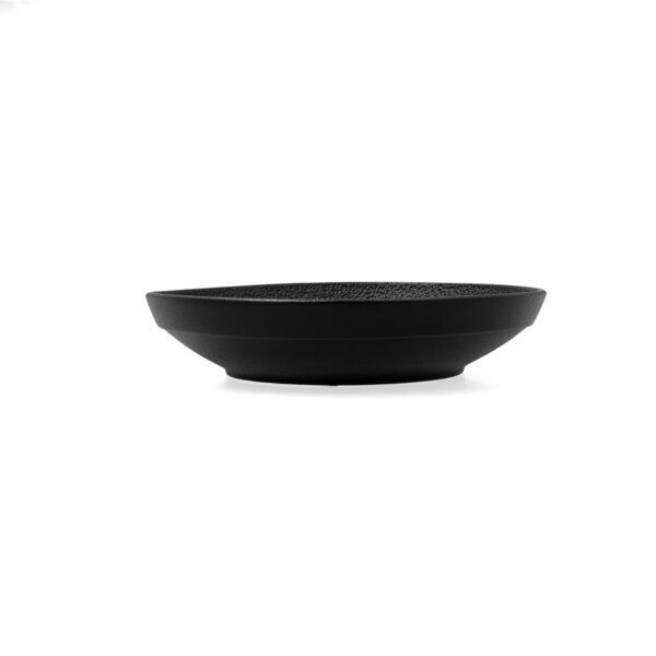 Suppenteller Bidasoa Fosil Weiß Schwarz aus Keramik 21 x 21 x 4,7 cm (6 Stück) – Bild 3