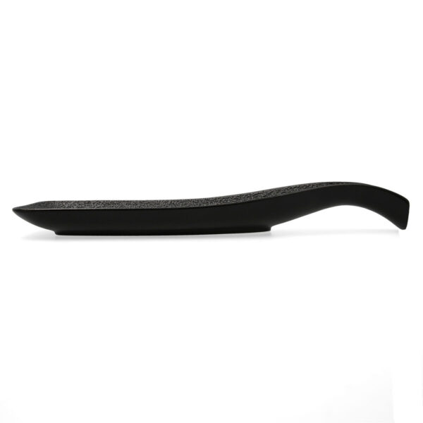 Tablett für Snacks Bidasoa Fosil Schwarz aus Keramik Tonerde Flasche 38,5 x 12,7 x 4,8 cm (9 Stück) – Bild 6