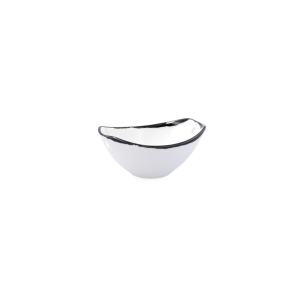 Schüssel Ariane Vital Filo Weiß Schwarz aus Keramik 11,6 cm (8 Stück) – Bild 2