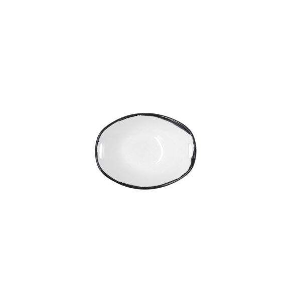 Schüssel Ariane Vital Filo Weiß Schwarz aus Keramik 11,6 cm (8 Stück) – Bild 3