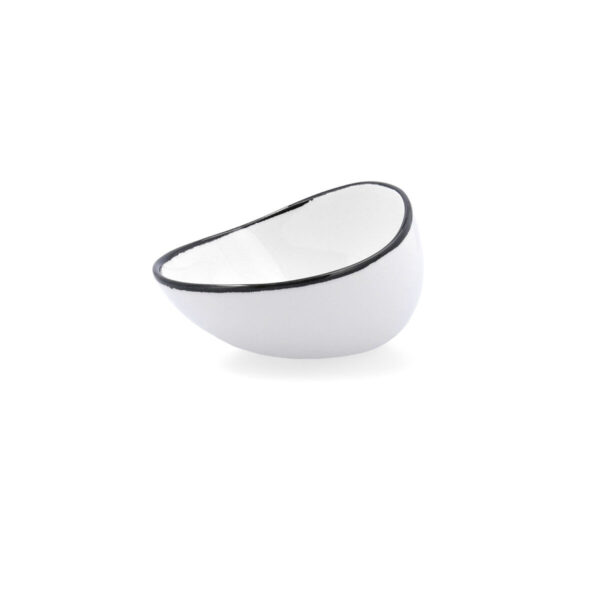 Schüssel Ariane Vital Filo Weiß Schwarz aus Keramik 12,5 cm (8 Stück) – Bild 6