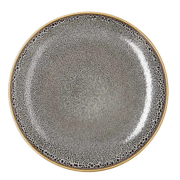 Flacher Teller Ariane Jaguar Freckles Braun aus Keramik 27 cm (6 Stück) – Bild 2