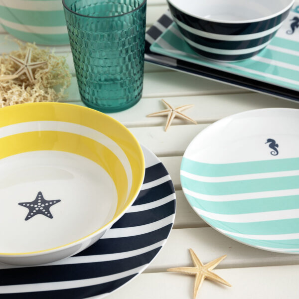 Dessertteller Quid Atlantic Bunt Biokunststoff 20 cm (12 Stück) – Bild 4