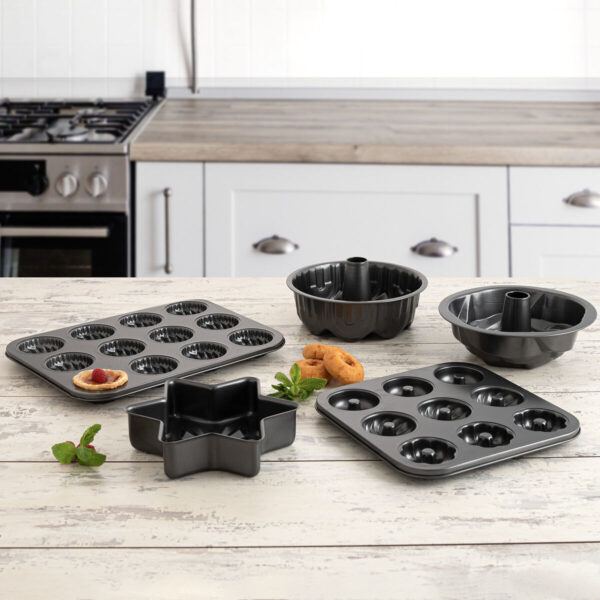Gebäckbackform Quid Sweet Grey Grau Metall – Bild 2