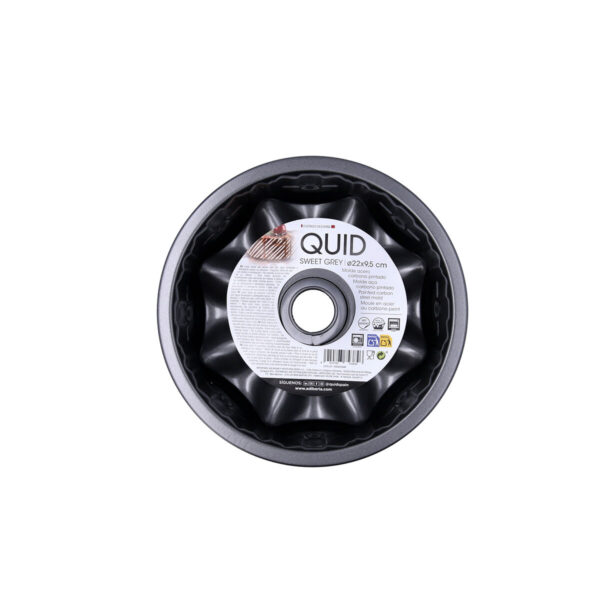 Gebäckbackform Quid Sweet Grey Grau Metall – Bild 5