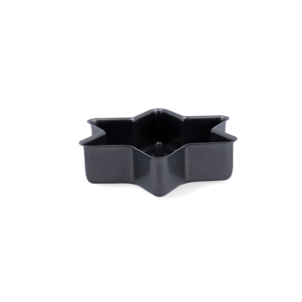 Gebäckbackform Quid Sweet Grey Grau Metall 21 x 5 cm (12 Stück) – Bild 6