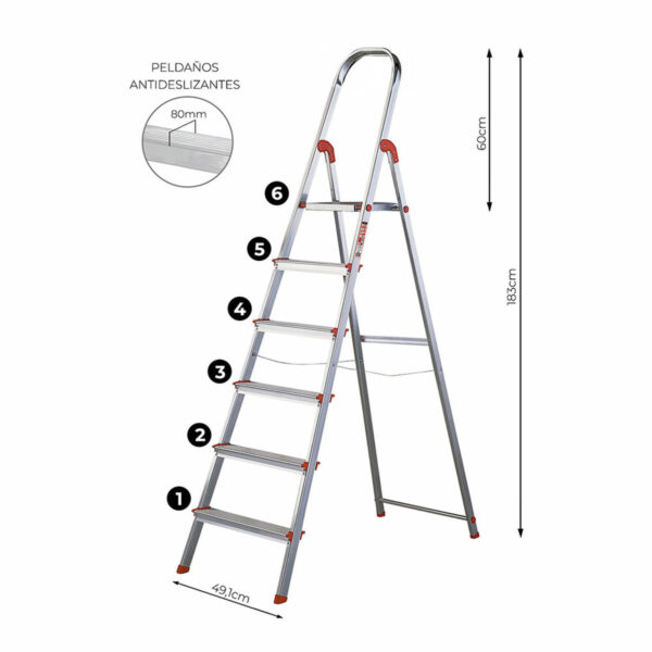Leiter Rolser Aluminium – Bild 5