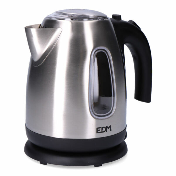 Wasserkocher EDM 07656 Kettle Schwarz Edelstahl 2200 W 1,7 L – Bild 2