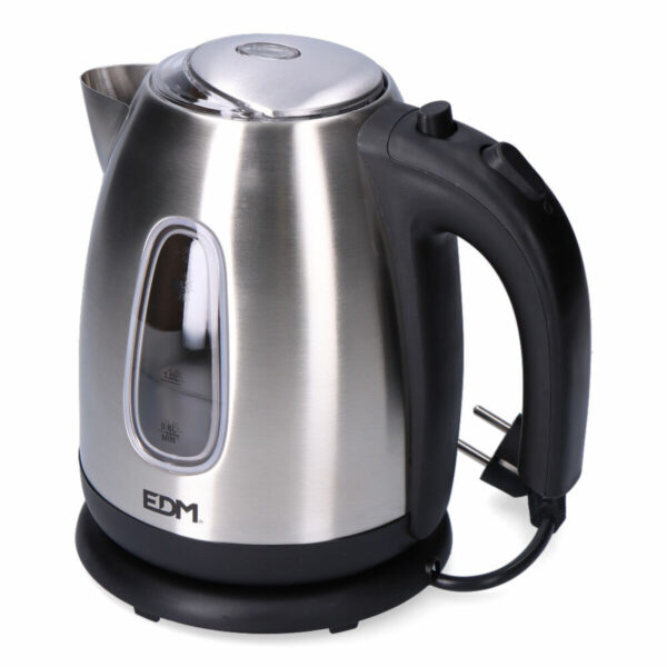 Wasserkocher EDM 07656 Kettle Schwarz Edelstahl 2200 W 1,7 L – Bild 3