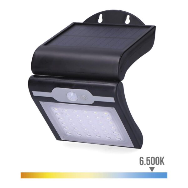 Wandleuchte EDM 31847 Schwarz 2 W 220 lm Bewegungsmelder Solar (6500 K) – Bild 3