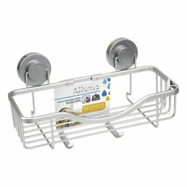 Badewannen-Organizer Halterung Confortime Aluminium (6 Stück) – Bild 2