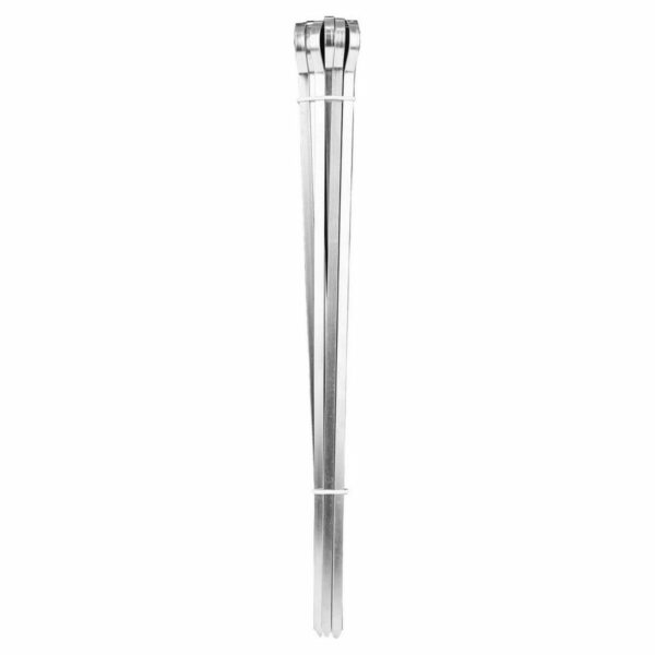 Grillspieß-Set Algon Metall 6 Stücke (24 Stück) (33 cm x 6 mm) – Bild 3