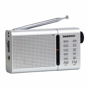 Tragbares Radio Daewoo Schwarz AM/FM
