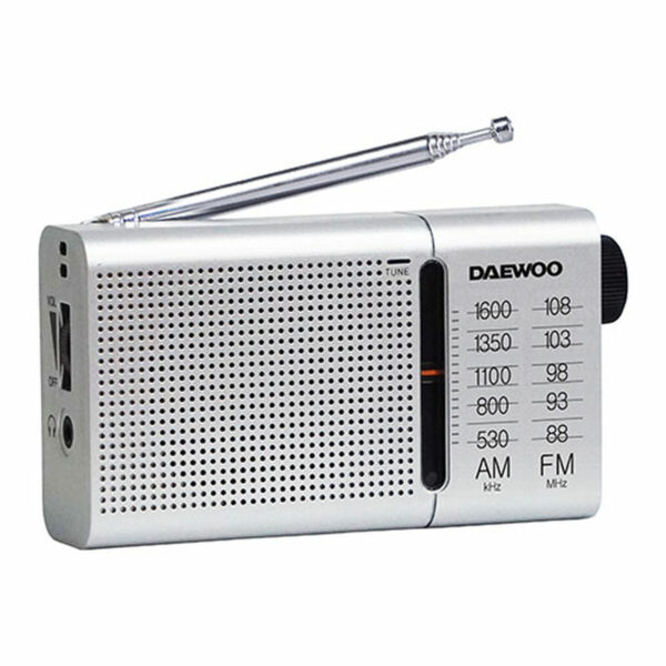 Tragbares Radio Daewoo Schwarz AM/FM