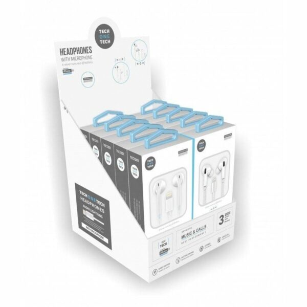 Kopfhörer mit Mikrofon Tech One Tech TEC1203 10 Stück