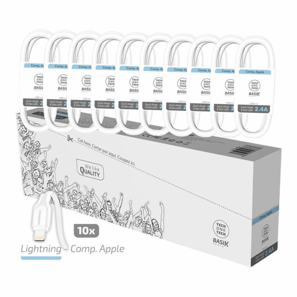 USB auf Lightning Verbindungskabel Tech One Tech Basik